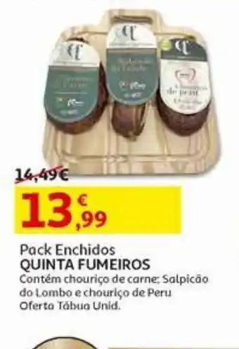 Auchan Pack enchidos quinta fumeiros oferta tabua un promoção