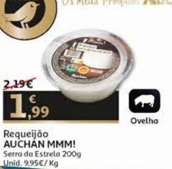 Requeijao auchan mmm! serra da estrela 200 g