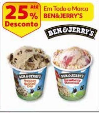 Gelado ben & jerry's