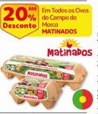 Ovos do campo matinados