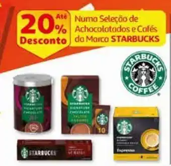 Auchan Cápsulas café starbucks promoção