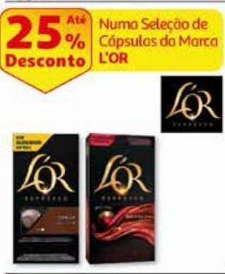 Cápsulas café l'or
