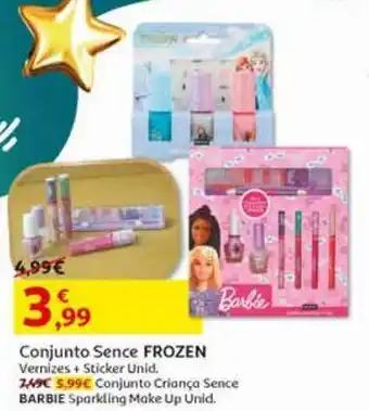 Auchan Conjunto sence frozen promoção