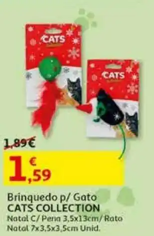 Auchan Brinquedo gato cats collection promoção
