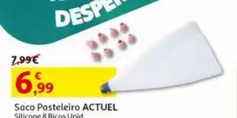 Auchan Saco pasteleiro actuel silicone 8 bicos promoção
