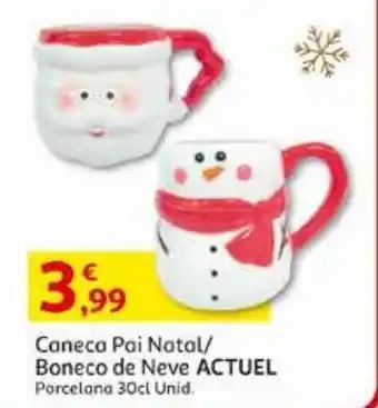 Auchan Caneca pai natal actuel promoção