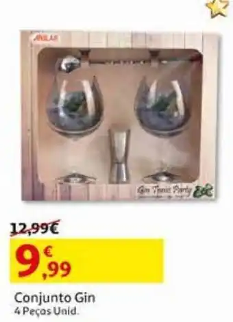 Auchan Cj. gin 4 pcs promoção
