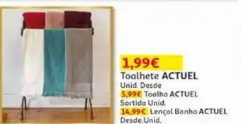 Auchan Toalhete gardénia actuel promoção
