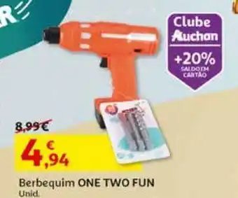 Auchan Berbequim one two fun promoção