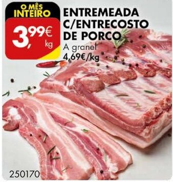 Pingo Doce Entremeada C/Entrecosto de Porco promoção