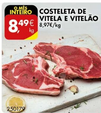 Costeleta de Vitela e Vitelão