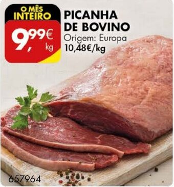 Pingo Doce Picanha de Bovino promoção