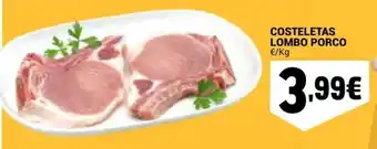 Costeletas Lombo Porco 1kg