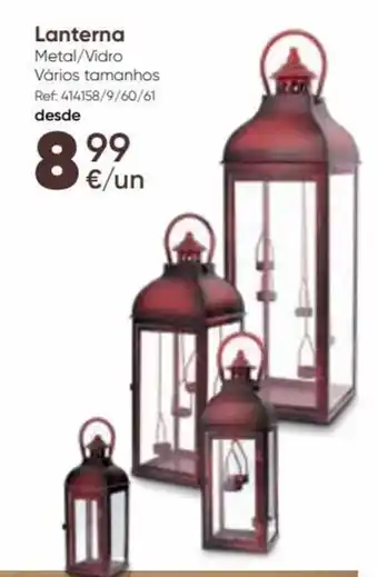 Hôma Lanterna promoção