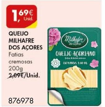 Pingo Doce Queijo Milhafre Dos Açores 200g promoção