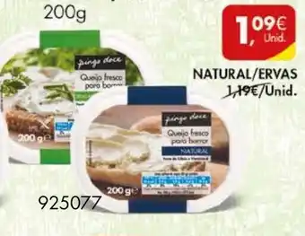 Pingo Doce Natural/Ervas promoção