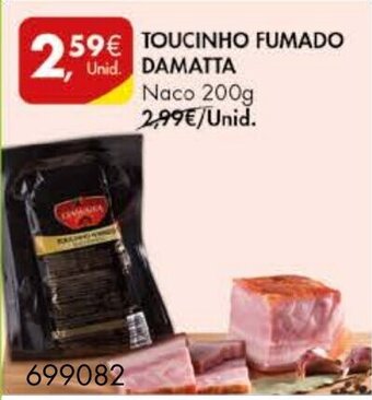 Pingo Doce Toucinho Fumado Damatta 200g promoção