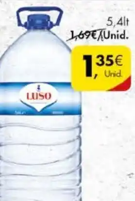 Pingo Doce Luso Água 5.4L promoção