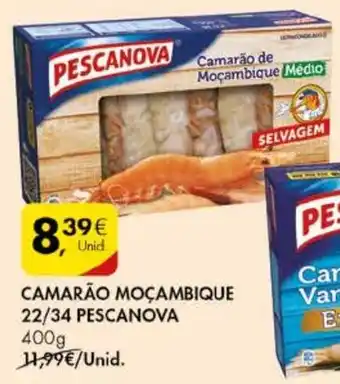 Camarão Moçambique 22/34 Pescanova 400g