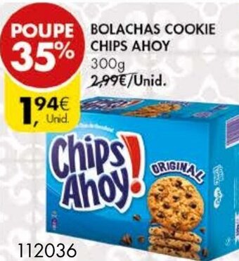 Pingo Doce Bolachas Cookie Chips Ahoy 300g promoção