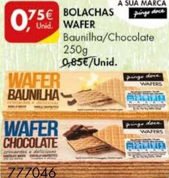 Bolachas Wafer 250g
