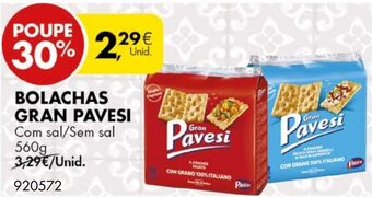 Pingo Doce Bolachas Gran Pavesi 560g promoção