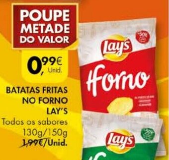 Batatas Fritas No Forno Lay's 130g/150g