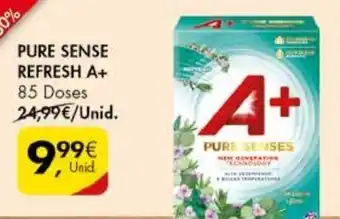Pingo Doce Pure Sense Refresh A+ 85 Doses promoção