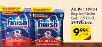 Pingo Doce All In 1 Finish 85 Unid promoção