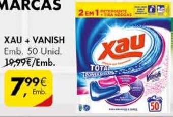 Pingo Doce Xau + Vanish 50 Unid promoção