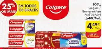 Pingo Doce Colgate Pack 2x75ml promoção