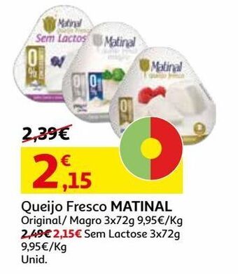 Auchan Queijo matinal promoção