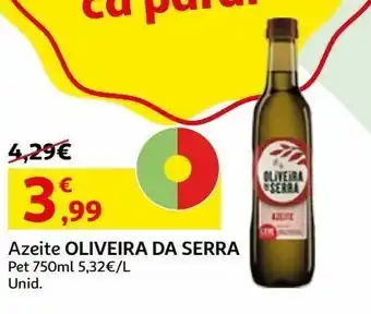 Auchan Azeite oliveira da serra pet 750 ml promoção