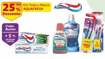 Auchan Pasta dentífrica aquafresh promoção
