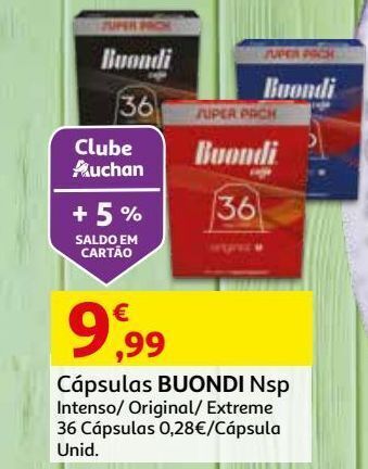 Auchan Pack buondi promoção
