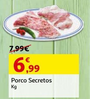 Auchan Porco nacional secretos kg promoção