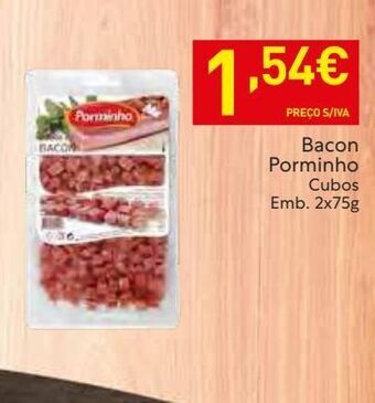 Recheio Bacon porminho promoção