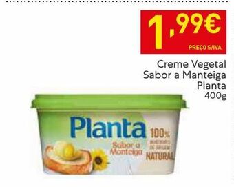 Recheio Margarina vegetal planta promoção