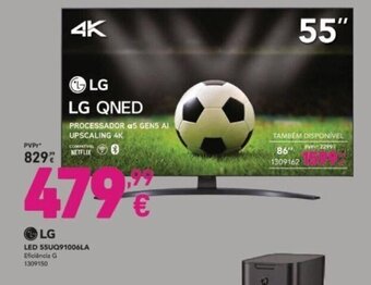 Radio Popular LG Led 55" promoção