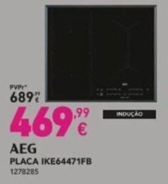 Radio Popular AEG Placa promoção