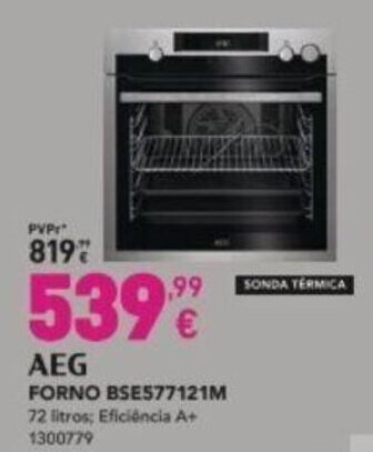Radio Popular AEG Forno promoção