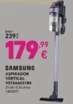Radio Popular Samsung Aspirador Vertical promoção