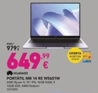 Radio Popular Huawei Portatil MB 14 promoção