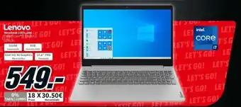 MediaMarkt Lenovo Notebook promoção