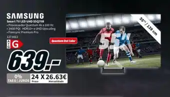 MediaMarkt Samsung Smart TV Led Uhd 55" promoção