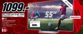 MediaMarkt LG Smart Tv Oled Uhd 55" promoção