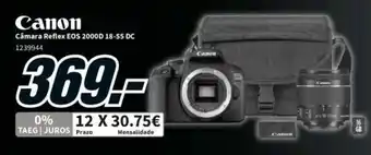 MediaMarkt Canon Camara Reflex EOS promoção