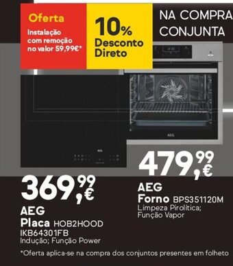 Worten AEG Placa promoção