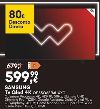 Worten Samsung TV Qled 4k promoção