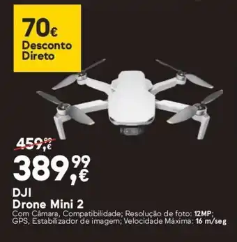 Worten DJI Drone Mini 2 promoção
